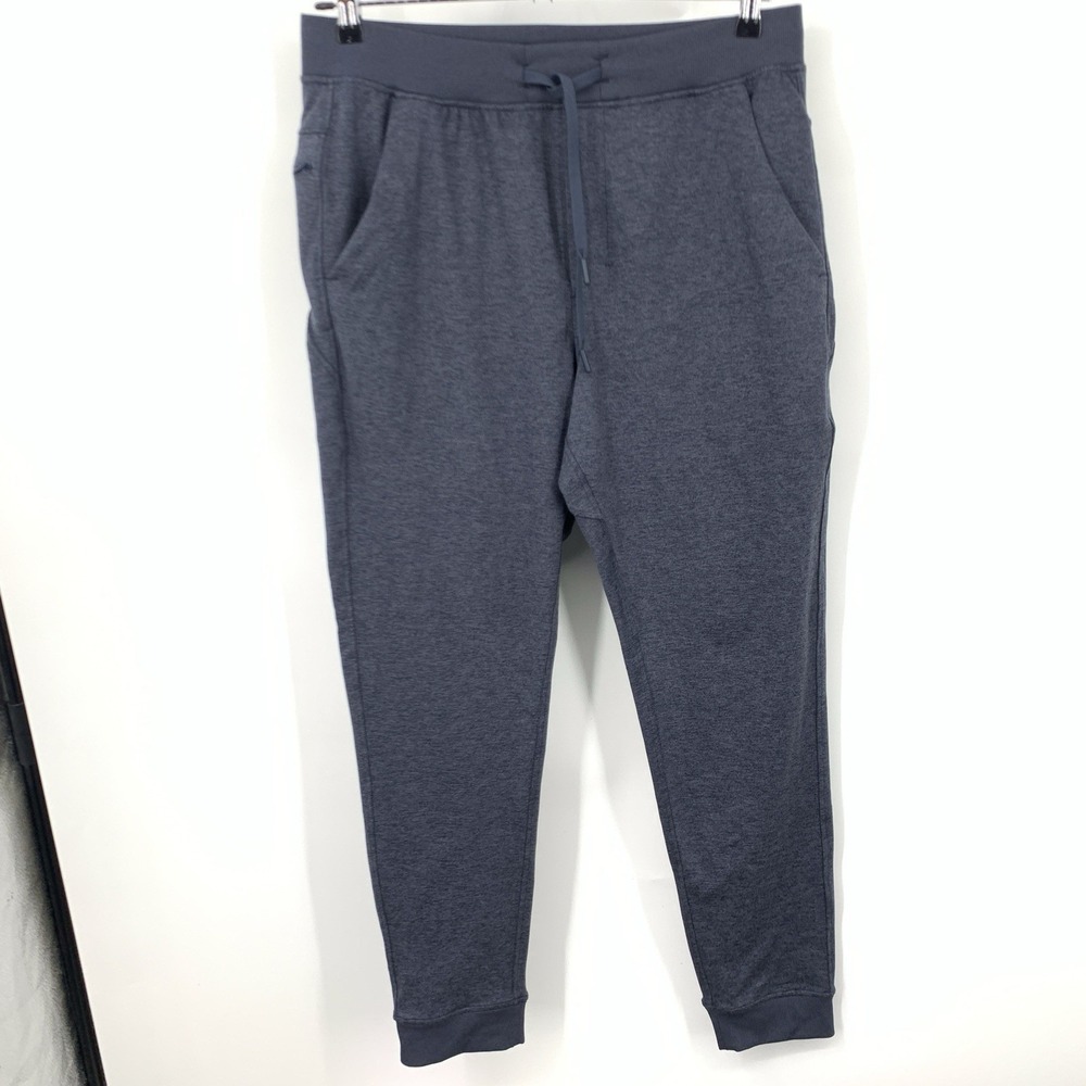 Birddogs Men Size XL Pants Blue Sweatpants Joggers Slim Fit Pull‎ On Stretch